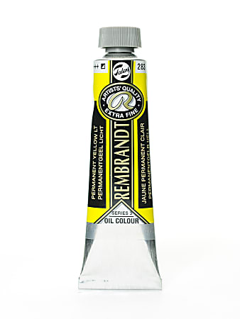 Rembrandt Artist's Oil Colors, 40 mL, Permanent Yellow Light, 283