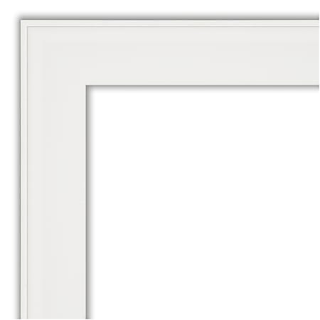 Amanti Art Picture Frame 25 x 31 Matted For 22 x 28 Vanity White Narrow ...