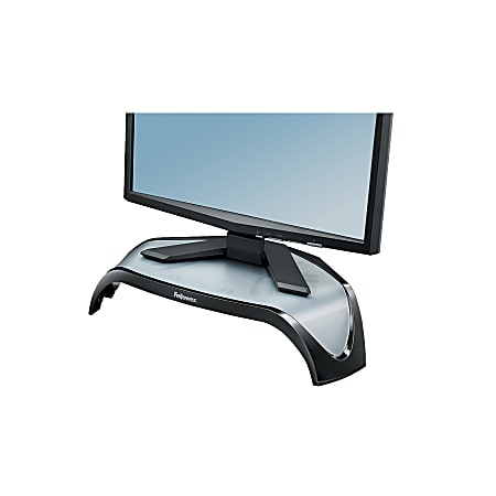 Fellowes® Smart Suites Corner Monitor Riser, Black
