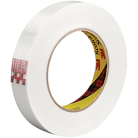 Scotch® 8915 Strapping Tape, 3" Core, 0.75" x 60 Yd., Clear, Case Of 48