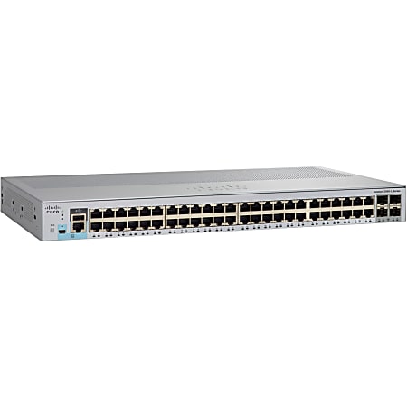 Cisco Catalyst WS-C2960L-48PQ-LL Ethernet Switch - 48 Ports