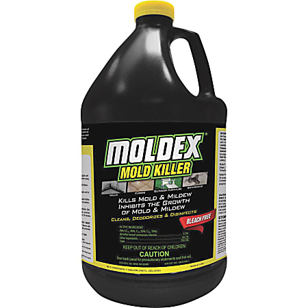 Moldex® 3 In-1 Mold Killer, Clean Fresh Scent, 128 Oz Bottle