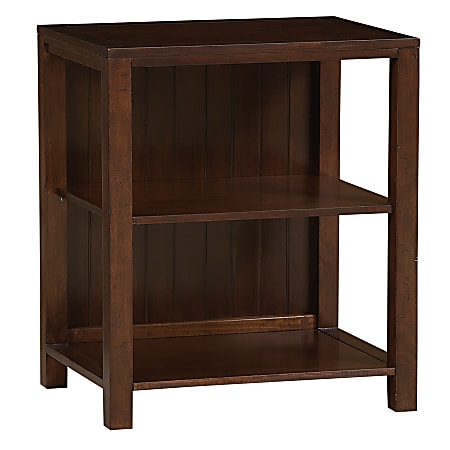 Style@Work By Thomasville® Trek Corner Connector Printer Table, 30"H x 26"W x 20"D, Warm Mahogany