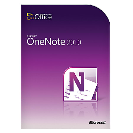 OneNote 2010, Complete Product, 1 PC, Organizer, Disc