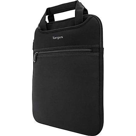 Targus® Slipcase Sleeve For Most Laptops And Chromebooks Up To 14", 10.75"H x 15.25"W x 1.25"D, Black