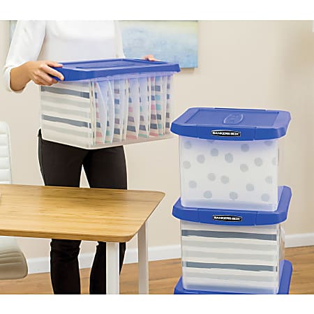 Plastic bankers shop box