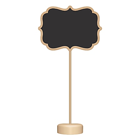 Amscan Standing Chalkboard Signs, 6-1/2