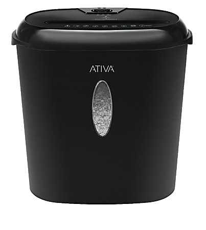 Ativa® 8-Sheet Micro-Cut Shredder, ODM81B