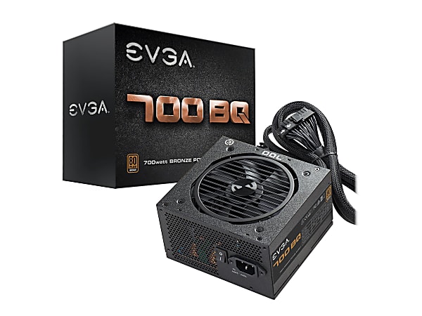 EVGA 700 BQ - Power supply (internal) - ATX12V / EPS12V - 80 PLUS Bronze - AC 100-240 V - 700 Watt
