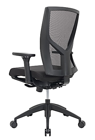 WorkPro 1000 Series Ergonomic MeshMesh Mid Back Task Chair BlackBlack BIFMA  Compliant - Office Depot