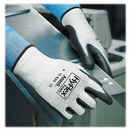 HyFlex Dyneema Gloves, Spandex/Nylon, Large, 1 Pair