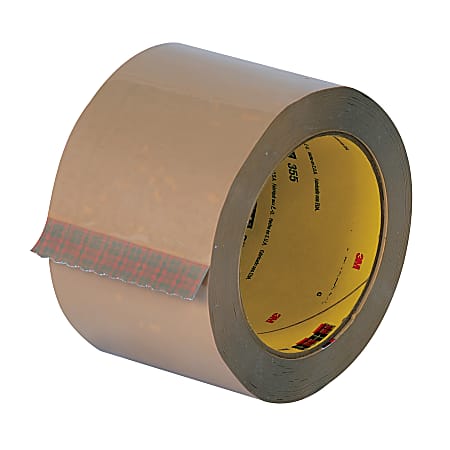 Tartan™ 369 Hot Melt Carton Sealing Tape, 3" x 110 Yd., Tan, Case Of 24