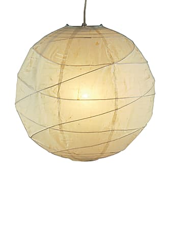 Adesso® Orb Pendant Ceiling Lamp, Small, Natural