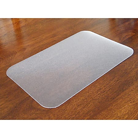 Floortex Hometex Biosafe Hometex Anti-Microbial Table Mat 17" x 22" - Rectangle - 17" Width x 0" Depth - PVC Vinyl - Fresh Mist - TAA Compliant