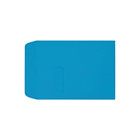 LUX #9 1/2 Open-End Window Envelopes, Top Left Window, Self-Adhesive, Pool, Pack Of 1,000