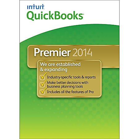 QuickBooks Premier 2014, Download Version