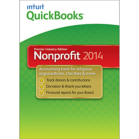 QuickBooks Premier Nonprofit 2014, Download Version