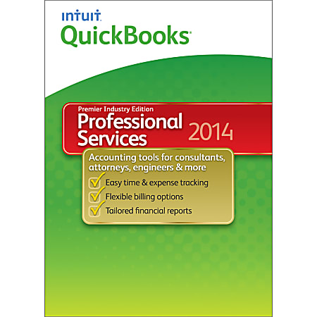 QuickBooks Premier Professional Services 2014, Download Version