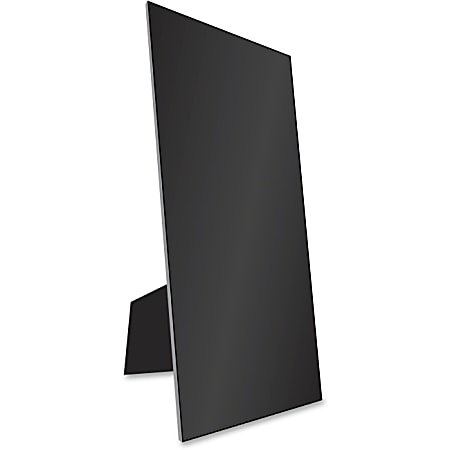 Geographics Portable Tabletop Easel Board - 28" (2.3 ft) Width x 22" (1.8 ft) Height - Black Surface - Rectangle - Portable - 1 Each