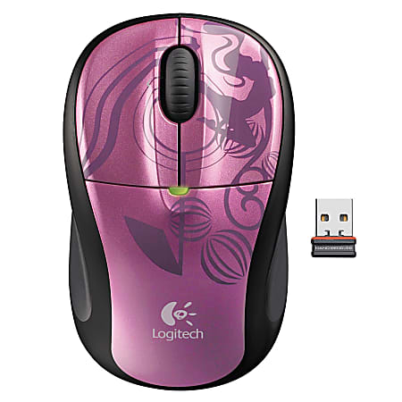 Logitech® M305 Wireless Mouse, pink balance