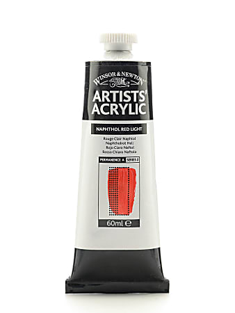 Winsor & Newton Professional Acrylic 60ml Naphthol Red Light