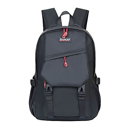 DUKAP DELRAY Executive Laptop Backpack With 15.6” Laptop Pocket, Black