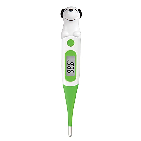 HealthSmart® Kids Digger Dog Digital Oral/Rectal/Underarm Thermometer, Animal Sounds