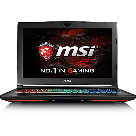 MSI GT62VR Dominator Pro-087 15.6" Gaming Notebook - Intel Core i7 (6th Gen) i7-6700HQ Quad-core (4 Core) 2.60 GHz - 16 GB DDR4 SDRAM - 1 TB HDD - 128 GB SSD - Windows 10 - 1920 x 1080 - In-plane Switching (IPS) Technology, True Color Technology - Aluminum Black