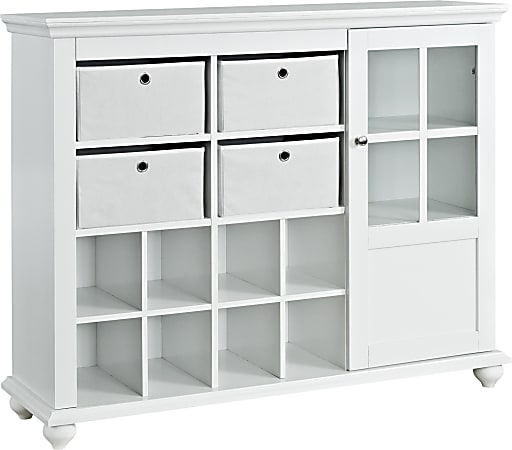 Ameriwood™ Home Reese Park Storage Cabinet, 3 Shelves, White