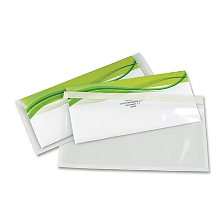 Quality Park EnvyPak Envelopes, #10, Clear, Pack Of 25
