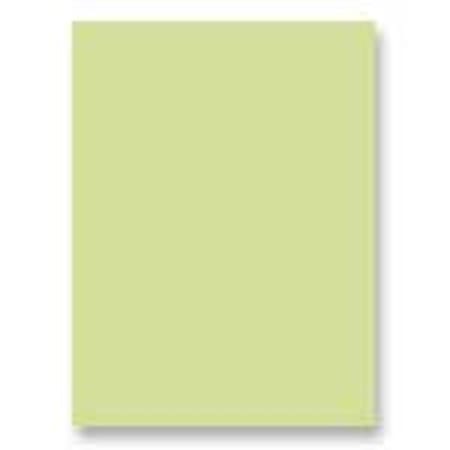Riverside® Groundwood 100% Recycled Construction Paper, 12" x 18", Yellow Green, Pack Of 50
