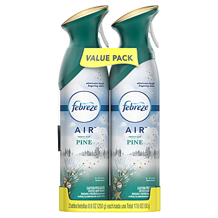 Febreze® AIR Fresheners, Fresh Cut Pine Scent, 17.6 Oz, Pack Of 2