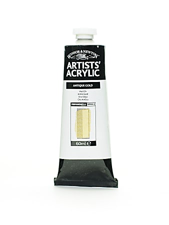 Winsor & Newton Professional Acrylic Colors, 60 mL, Antique Gold, 14, Pack Of 2
