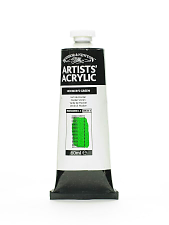 Winsor & Newton Professional Acrylic Colors, 60 mL, Hooker's Green, 311, Pack Of 2