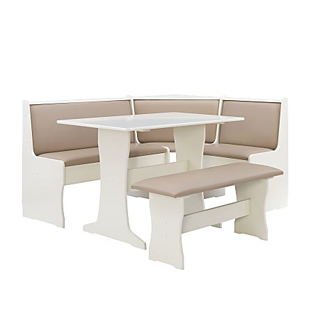 Leather nook dining set discount
