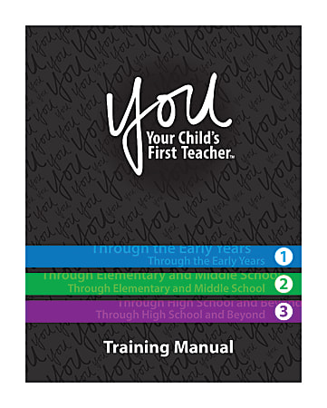 YOU: Your Child&#x27;s First Teacher, Training Manual, English