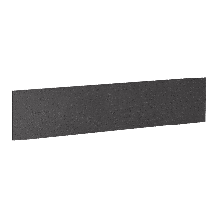 Lorell® Essentials Series Unframed Hutch Bulletin Board, 64 1/2", Black