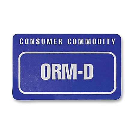 Tatco ORM-D Shipping Label - 1.50