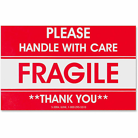 Fragile, Handle With Care Stickers