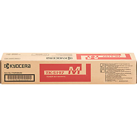 Kyocera TK-5197M Original Laser Toner Cartridge - Magenta - 1 Each - 7000 Pages Kyocera TK-5197M Original Laser Toner Cartridge - Magenta - 1 Each - 7000 Pages