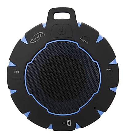 iLive ISBW157 Bluetooth Speaker BlueBlack Office Depot