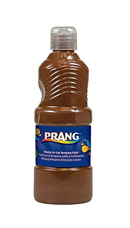 Prang Ready To Use Tempera Paint 16 Oz. Brown - Office Depot