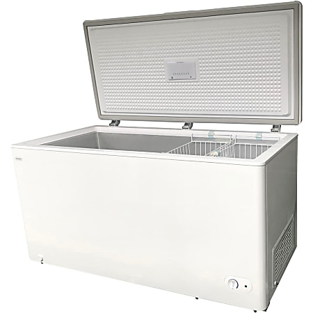 Danby Designer 14.5 cu.ft. Chest Freezer - 14.50 ft³ - 119.69 gal Gross Total Capacity - 14.50 ft³ Net Freezer Capacity - 119.69 gal Gross Freezer Capacity - 292 kWh per Year - White