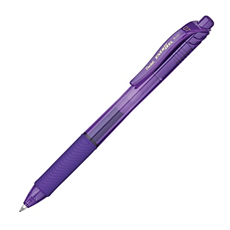 Pentel EnerGel X Retractable Roller Gel Pens Medium Point 0.7 mm ...