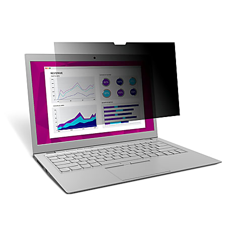 3M™ High Clarity Privacy Filter with COMPLY™ For Laptops, 15.6" Widescreen (16:9)