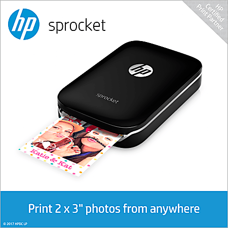 hp - かー　hp sprocket HP Sprocket Portable Photo Printer, Print Social Media