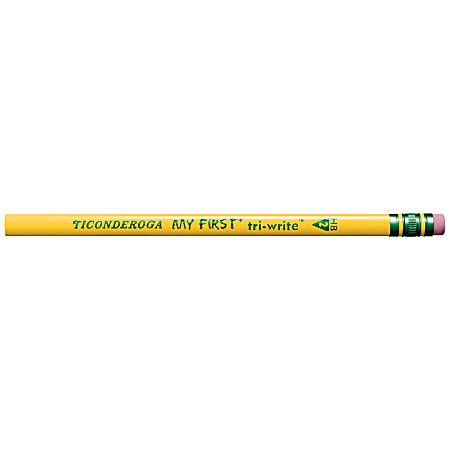 Ticonderoga My First Wood Pencil - #2 Lead - Yellow Cedar Barrel - 36 / Pack