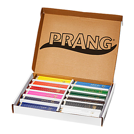 Prang Colored Pencil Sets, 3 mm, Assorted Lead Colors, 72-set