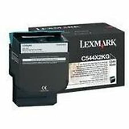 Lexmark Original Toner Cartridge - Laser - 6000 Pages - Black, C544X2KG