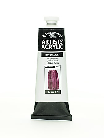 Winsor & Newton Professional Acrylic Colors, 60 mL, Perylene Violet, 470